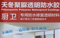 聚脲透明防水胶